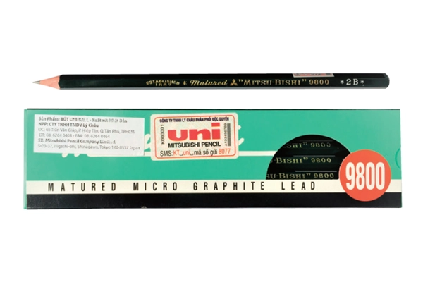 Mitsubishi Matured 9800 Wooden Pencil